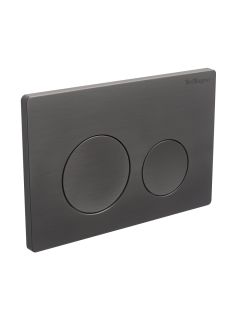 Кнопка смыва BelBagno BB-03C-GM, оружейная сталь